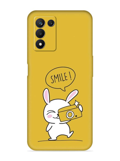 Hey Smile Please Embossed Soft Silicone Case for Realme 9 Se (5G) Zapvi