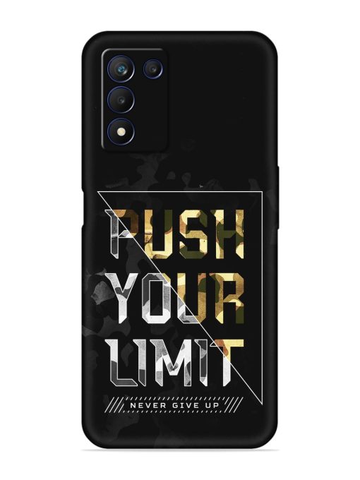 Push Your Limits Embossed Soft Silicone Case for Realme 9 Se (5G) Zapvi