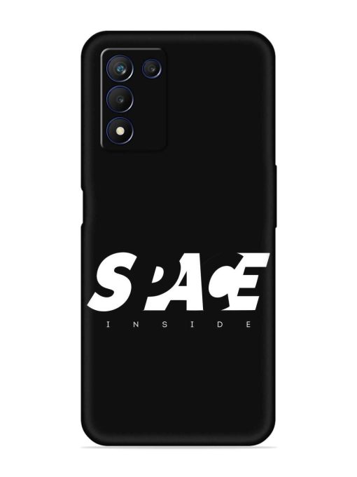 Space Typography Art Embossed Soft Silicone Case for Realme 9 Se (5G) Zapvi