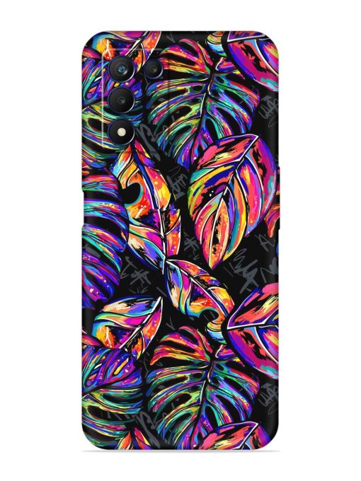 Tropical Seamless Vector Embossed Soft Silicone Case for Realme 9 Se (5G) Zapvi