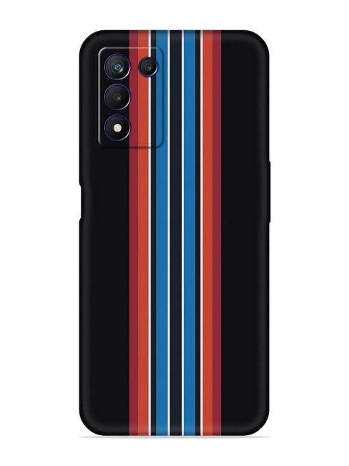 Vertical Strips Embossed Soft Silicone Case for Realme 9 Se (5G)