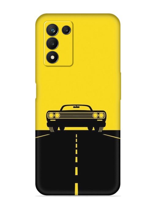 Classic Car Embossed Soft Silicone Case for Realme 9 Se (5G)