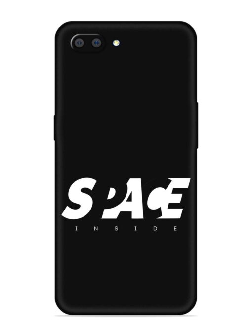 Space Typography Art Embossed Soft Silicone Case for Realme C1 Zapvi