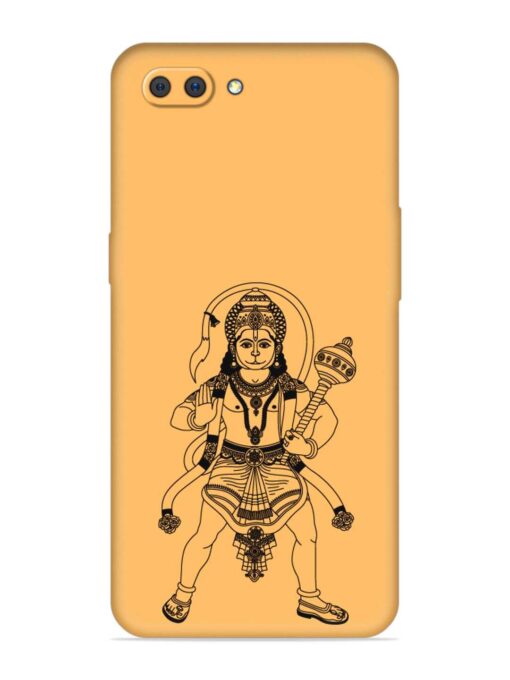 Indian God Hanuman Embossed Soft Silicone Case for Realme C1