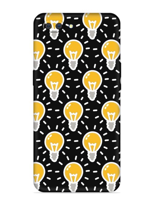 Light Bulb Seamless Embossed Soft Silicone Case for Realme C1 Zapvi