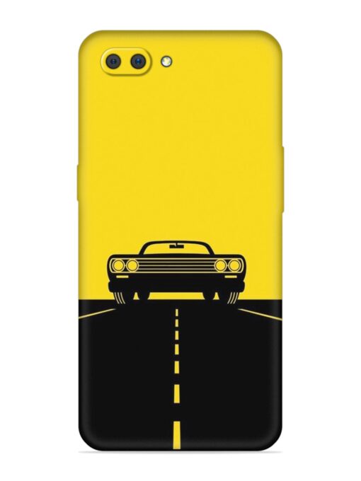 Classic Car Embossed Soft Silicone Case for Realme C1 Zapvi