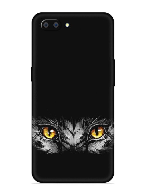 Scary Eye Embossed Soft Silicone Case for Realme C1 Zapvi