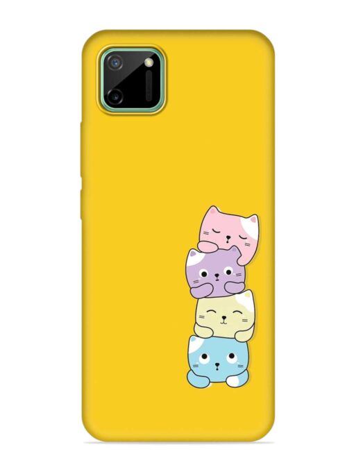 Cartoon Anime Embossed Soft Silicone Case for Realme C11 (2020)