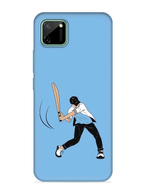 Cricket Gully Boy Embossed Soft Silicone Case for Realme C11 (2020)