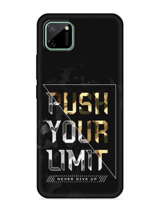 Push Your Limits Embossed Soft Silicone Case for Realme C11 (2020)