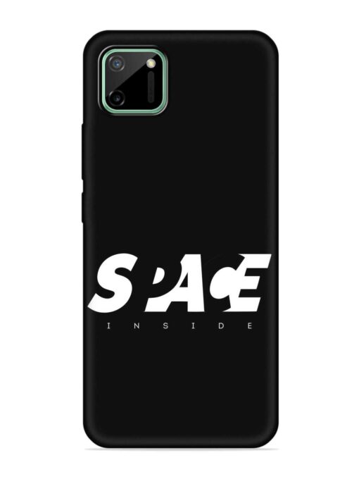 Space Typography Art Embossed Soft Silicone Case for Realme C11 (2020) Zapvi