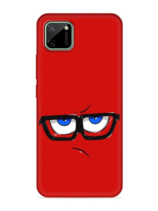 Rad Angry Face Embossed Soft Silicone Case for Realme C11 (2020) Zapvi