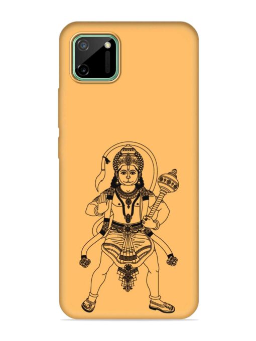 Indian God Hanuman Embossed Soft Silicone Case for Realme C11 (2020)