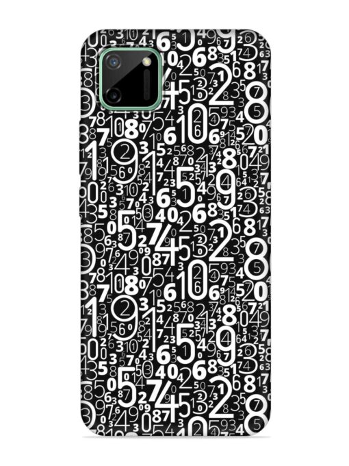 Many Numbers Different Embossed Soft Silicone Case for Realme C11 (2020)