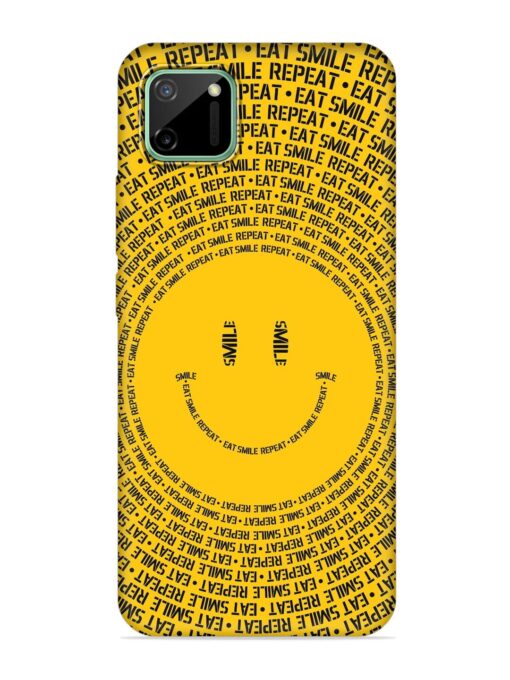 Smiley Embossed Soft Silicone Case for Realme C11 (2020)