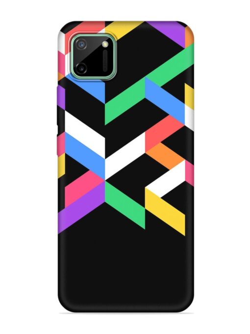 Colorshape Abstarct Embossed Soft Silicone Case for Realme C11 (2020)