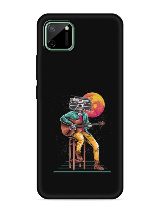 Minimalist Music Embossed Soft Silicone Case for Realme C11 (2020)