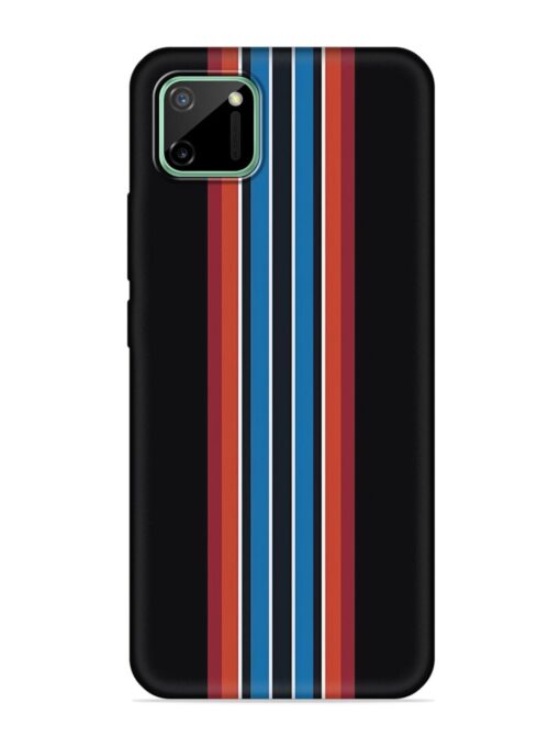 Vertical Strips Embossed Soft Silicone Case for Realme C11 (2020)