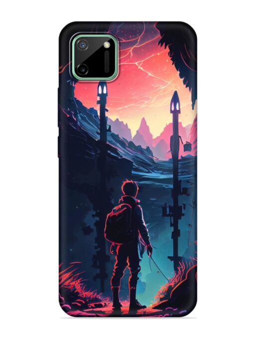 Cgs Artwork Embossed Soft Silicone Case for Realme C11 (2020)