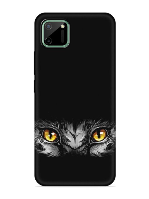 Scary Eye Embossed Soft Silicone Case for Realme C11 (2020)