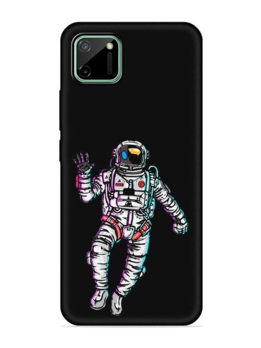 Spaceman Embossed Soft Silicone Case for Realme C11 (2020)