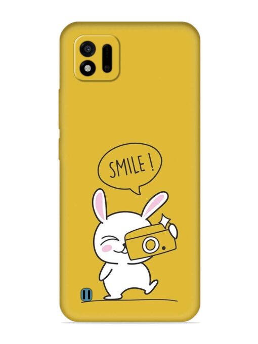 Hey Smile Please Embossed Soft Silicone Case for Realme C11 (2021)