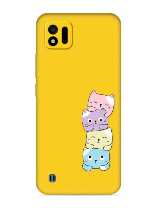 Cartoon Anime Embossed Soft Silicone Case for Realme C11 (2021) Zapvi