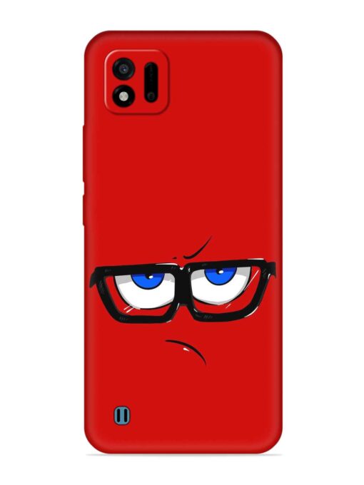 Rad Angry Face Embossed Soft Silicone Case for Realme C11 (2021)