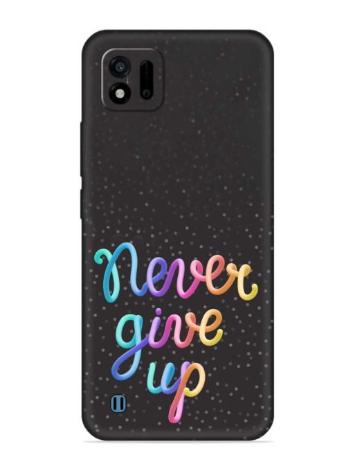 Colorful Stylized Rainbow Embossed Soft Silicone Case for Realme C11 (2021) Zapvi