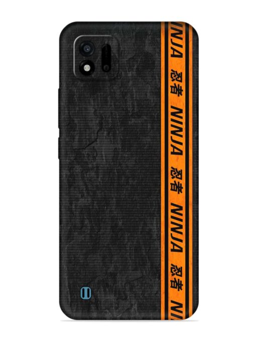 Ninja Srtips Embossed Soft Silicone Case for Realme C11 (2021)