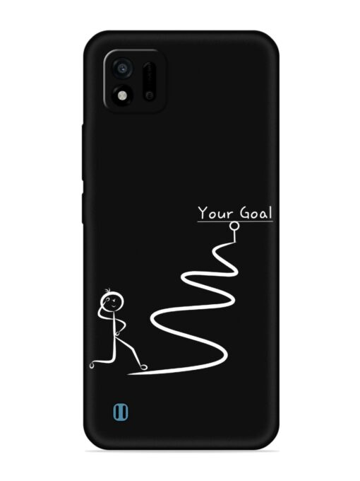 Your Goal Embossed Soft Silicone Case for Realme C11 (2021) Zapvi