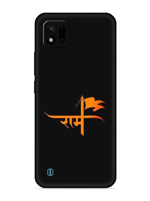 Ram Typo Embossed Soft Silicone Case for Realme C11 (2021)