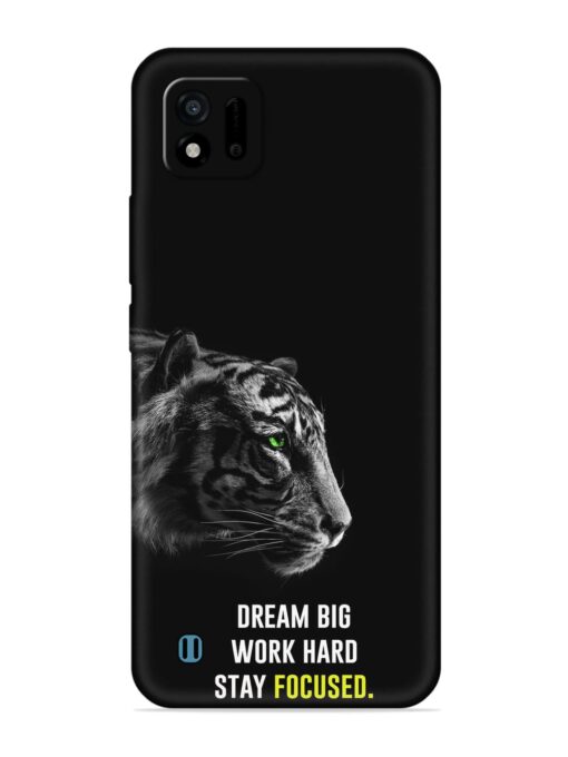 Dream Big Work Hard Embossed Soft Silicone Case for Realme C11 (2021) Zapvi