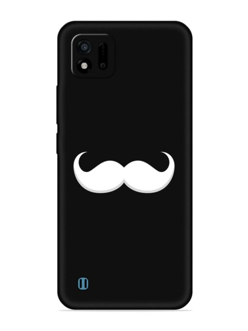 Mustache Vector Embossed Soft Silicone Case for Realme C11 (2021) Zapvi