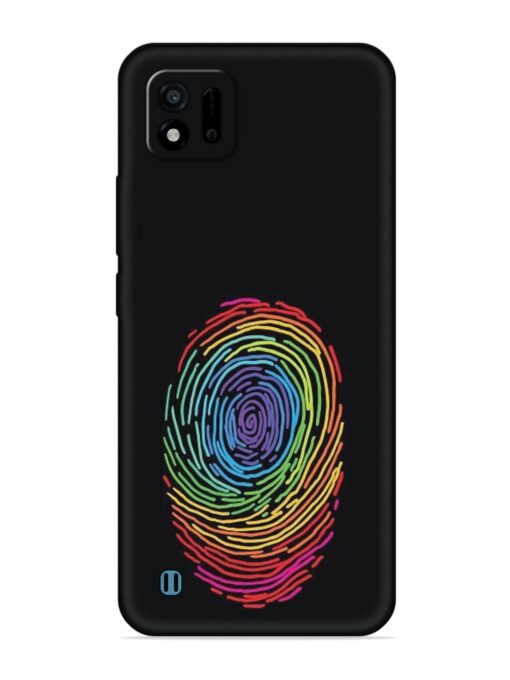 Fingerprint Of Thumb Art Embossed Soft Silicone Case for Realme C11 (2021) Zapvi