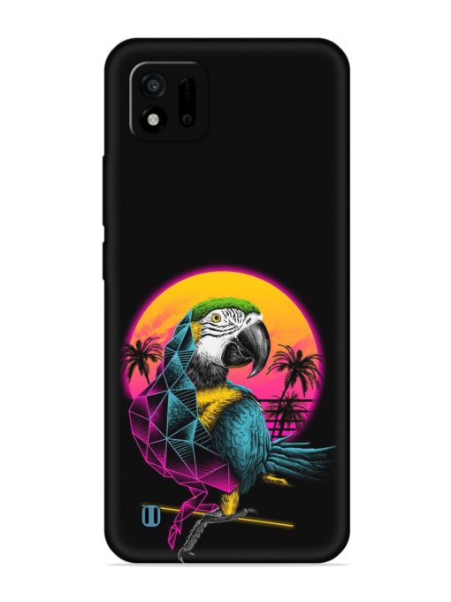 Rad Parrot Embossed Soft Silicone Case for Realme C11 (2021)