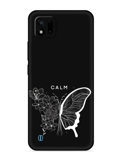 Calm Embossed Soft Silicone Case for Realme C11 (2021)