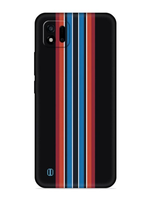 Vertical Strips Embossed Soft Silicone Case for Realme C11 (2021)