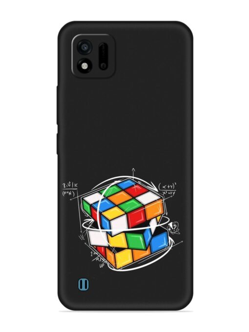 Cubik Vector Embossed Soft Silicone Case for Realme C11 (2021)