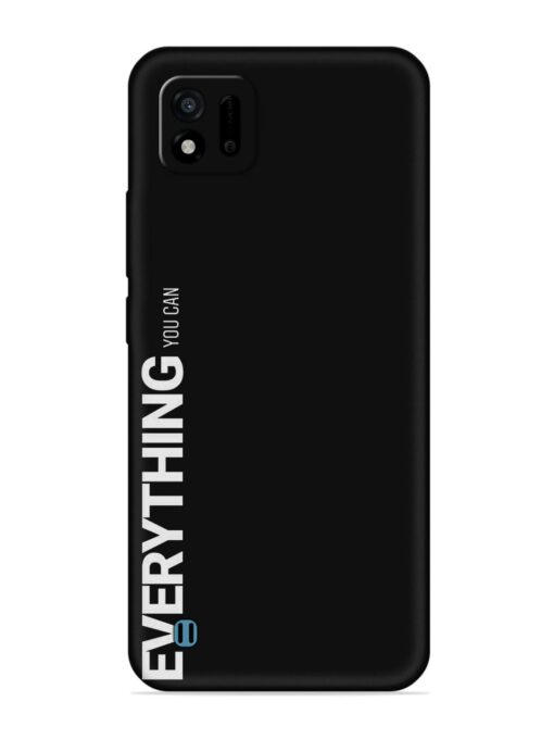 Everything You Can Embossed Soft Silicone Case for Realme C11 (2021)