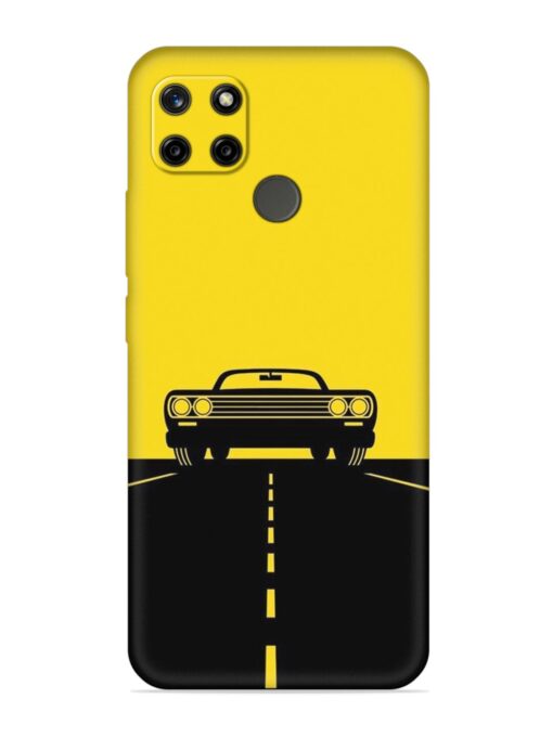 Classic Car Embossed Soft Silicone Case for Realme C12