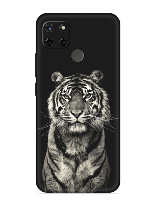 Tiger Art Embossed Soft Silicone Case for Realme C12