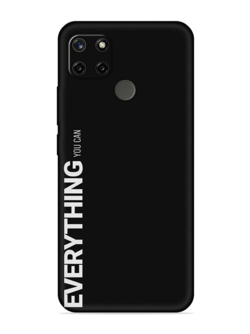 Everything You Can Embossed Soft Silicone Case for Realme C12