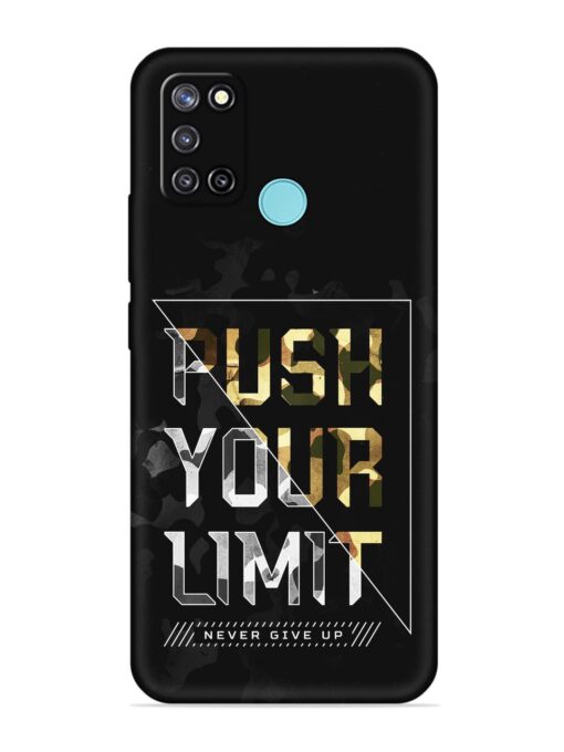 Push Your Limits Embossed Soft Silicone Case for Realme C17