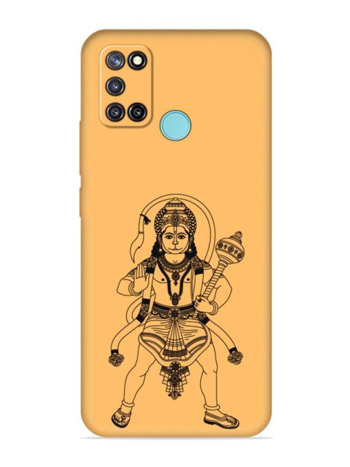 Indian God Hanuman Embossed Soft Silicone Case for Realme C17