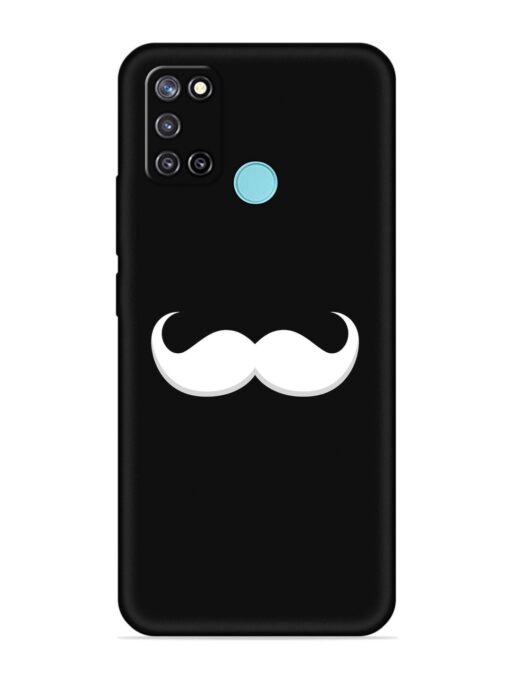 Mustache Vector Embossed Soft Silicone Case for Realme C17