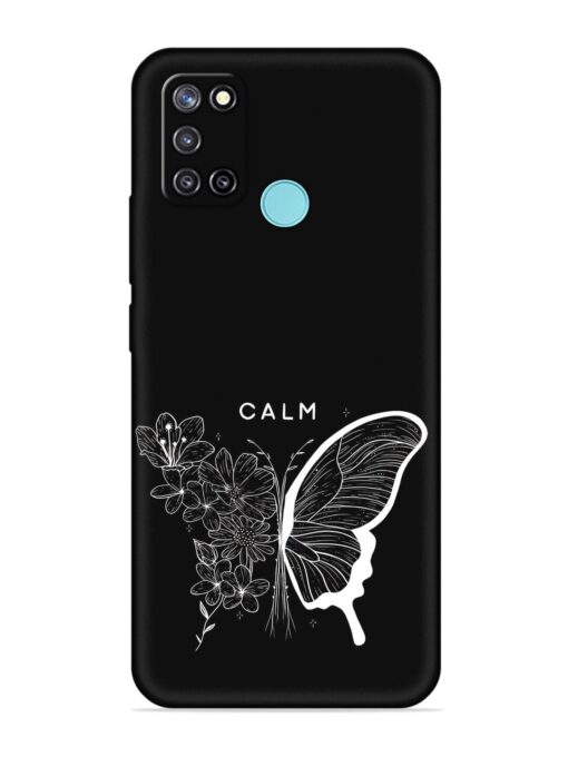 Calm Embossed Soft Silicone Case for Realme C17