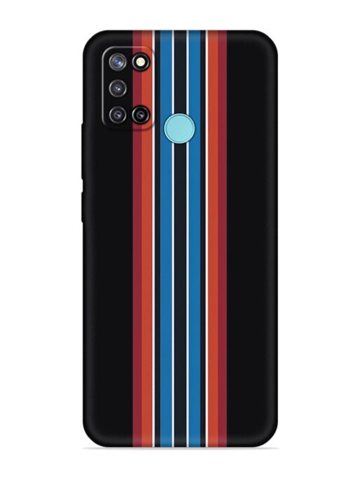 Vertical Strips Embossed Soft Silicone Case for Realme C17