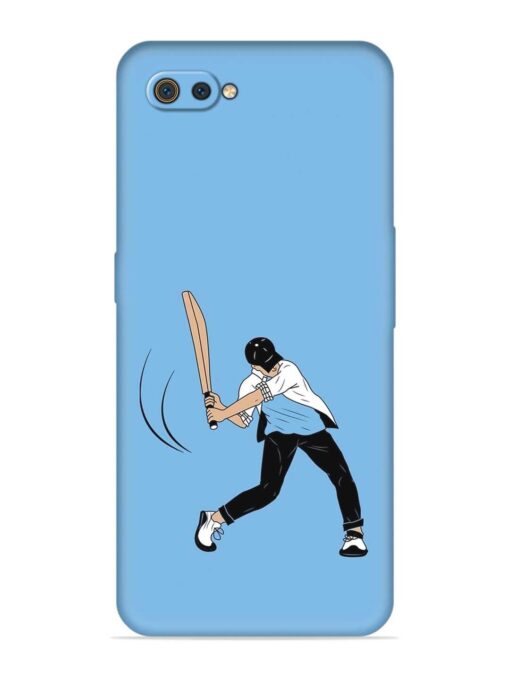 Cricket Gully Boy Embossed Soft Silicone Case for Realme C2 Zapvi