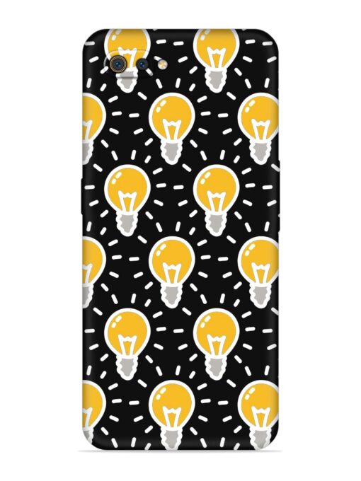 Light Bulb Seamless Embossed Soft Silicone Case for Realme C2 Zapvi